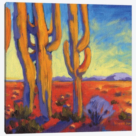 Desert Keepers Canvas Print #KIK48} by Konnie Kim Art Print