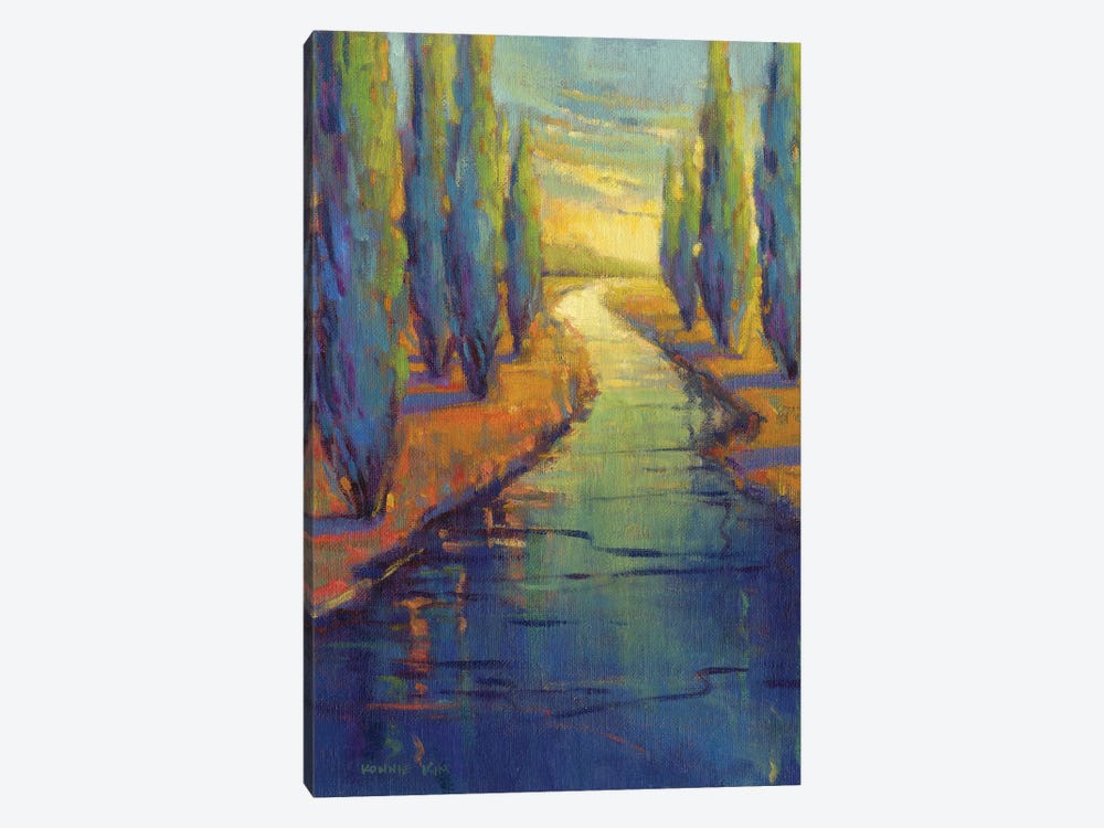 Cypress Reflecton by Konnie Kim 1-piece Art Print