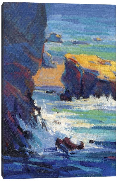 Laguna Rocks Canvas Art Print - Konnie Kim