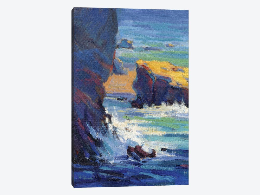 Laguna Rocks by Konnie Kim 1-piece Canvas Art