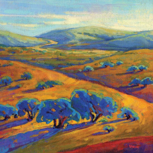 Konnie Kim: Rolling Hills I by Konnie Kim