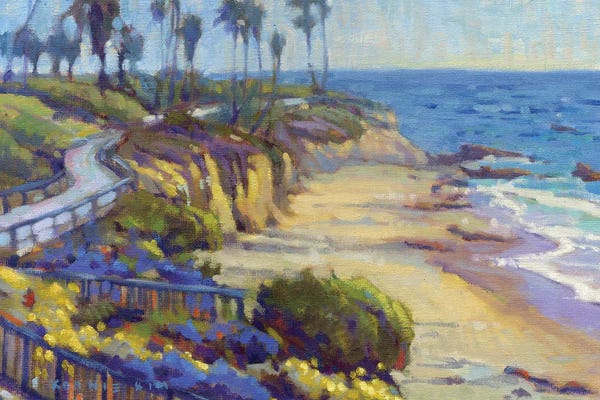 Konnie Kim: Picnic Beach by Konnie Kim