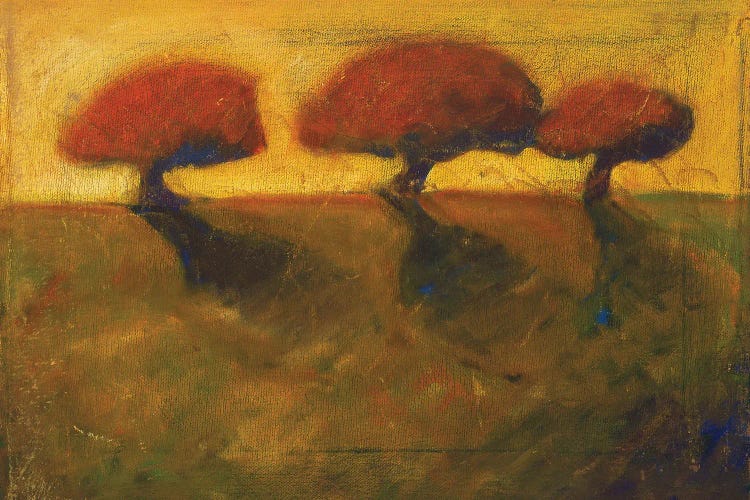 Three Orange Trees