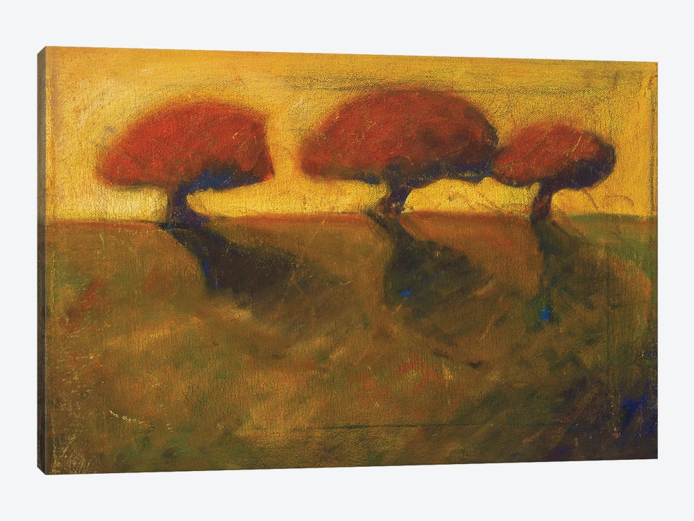 Three Orange Trees by Konnie Kim 1-piece Art Print