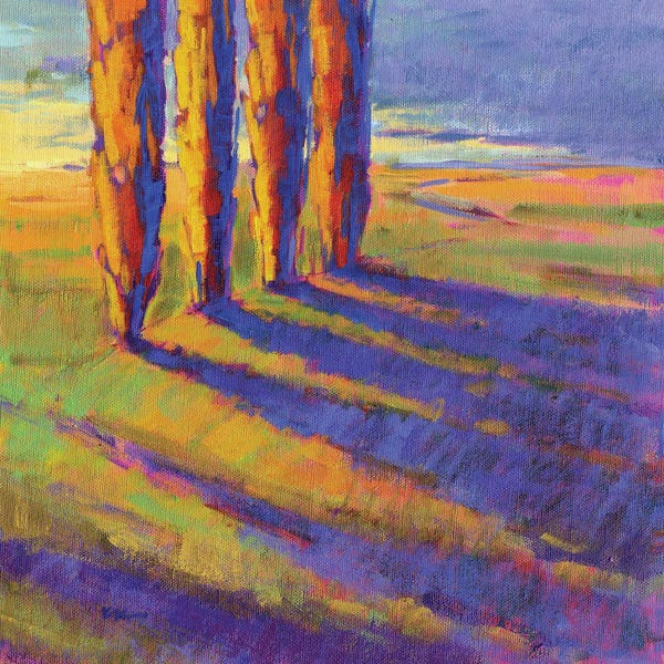 Cypress Trees: Colors Of Summer V by Konnie Kim