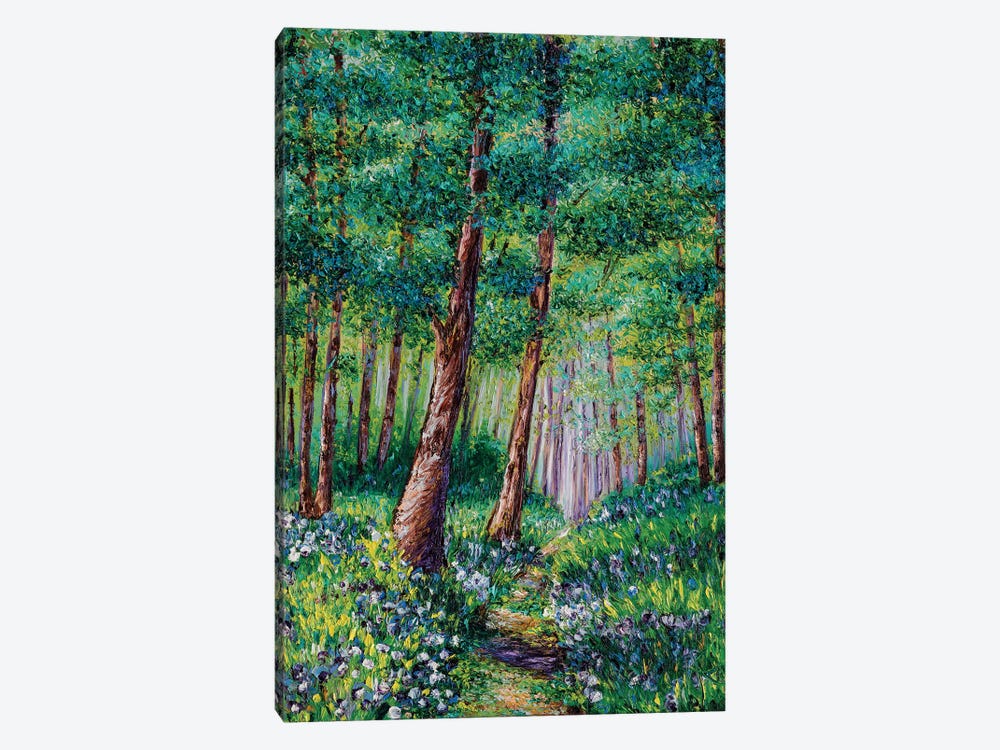 Forest In Bloom by Kimberly Adams 1-piece Canvas Print
