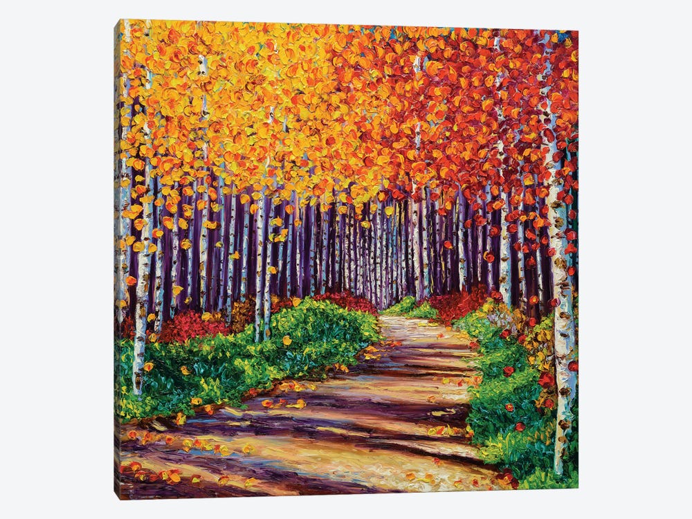Intricate Forest by Kimberly Adams 1-piece Canvas Print