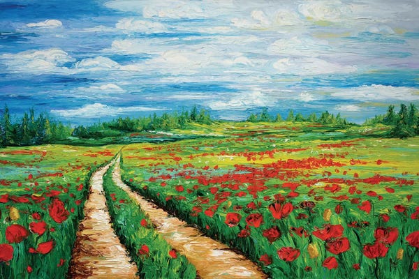 Spring: Pathway To Tranquility by Kimberly Adams