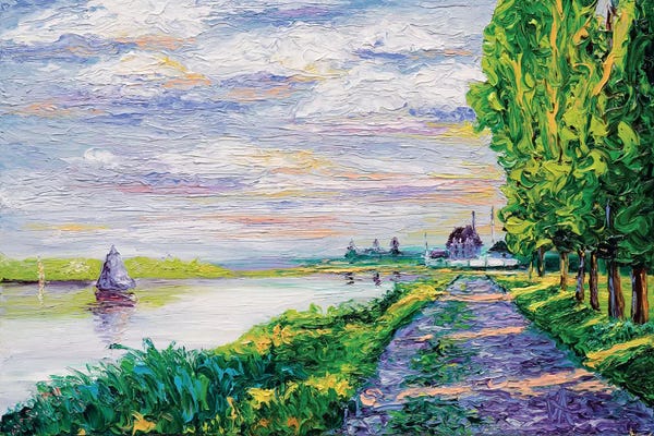 All Things Monet: Afternoon Light (Tribute To Monet) by Kimberly Adams