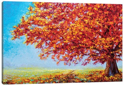 Serenity Canvas Art Print - Autumn & Thanksgiving