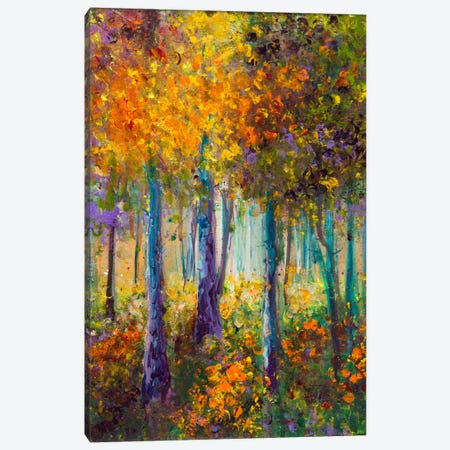 As The Leaves Turn Canvas Print #KIM35} by Kimberly Adams Canvas Print