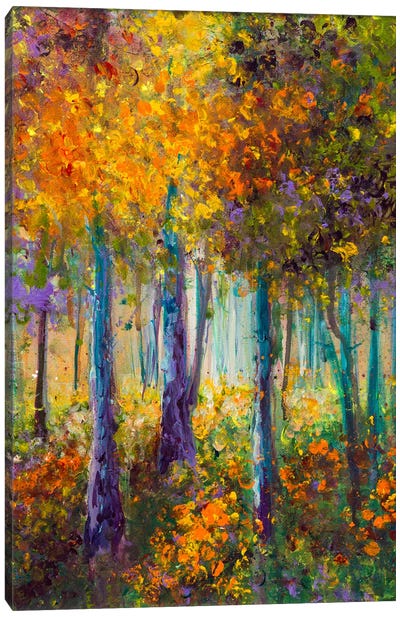 As The Leaves Turn Canvas Art Print - Kimberly Adams