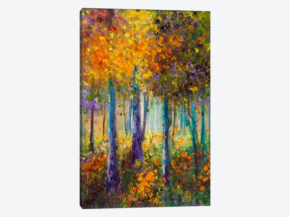 As The Leaves Turn by Kimberly Adams 1-piece Canvas Artwork
