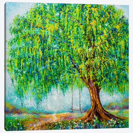 Under The Willow Tree Canvas Print #KIM42} by Kimberly Adams Art Print