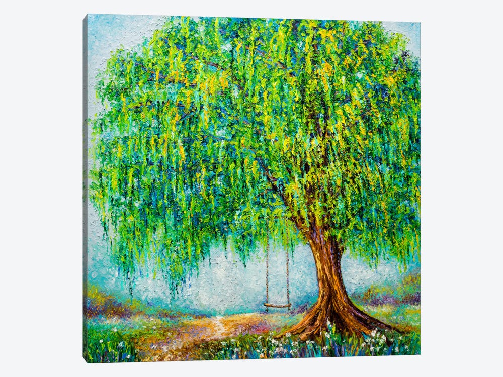 Under The Willow Tree 1-piece Canvas Art