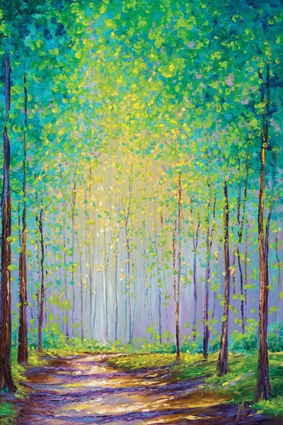 Intense Impressionism: Afternoon Stroll by Kimberly Adams