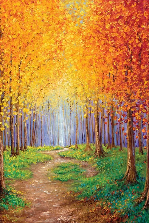 Autumn Escape by Kimberly Adams wall art