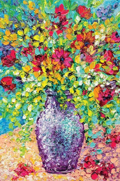 Current Day Impressionism: Summer Bouquet by Kimberly Adams