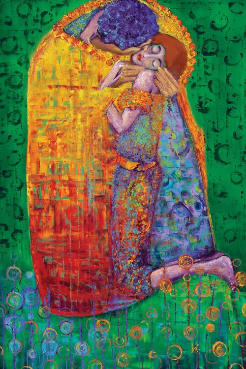 In The Manor Of Klimt - The Kiss