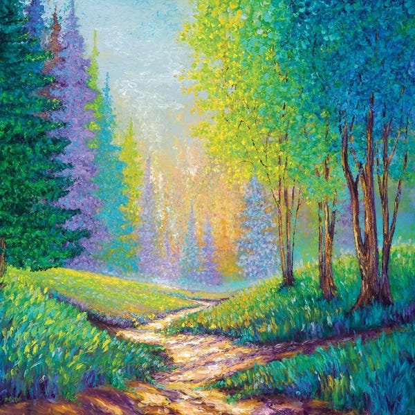 Intense Impressionism: Into The Forest by Kimberly Adams