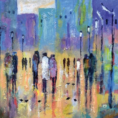 Uptown After 7 by Kip Decker canvas print