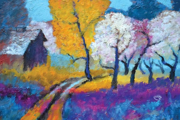 Kip Decker: Old Peach Orchard by Kip Decker