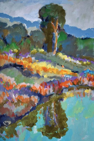 Kip Decker: Country Pond by Kip Decker