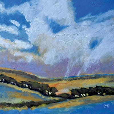 Dancing On The Hills by Kip Decker art print