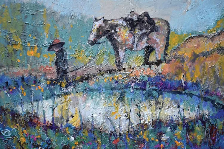 Mountain Spring by Kip Decker wall art