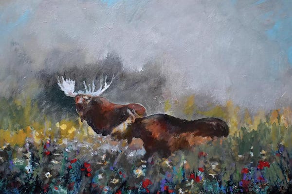 Moose: Royal Couple by Kip Decker