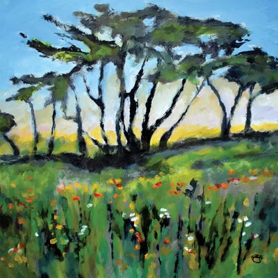 Green Field by Kip Decker art print