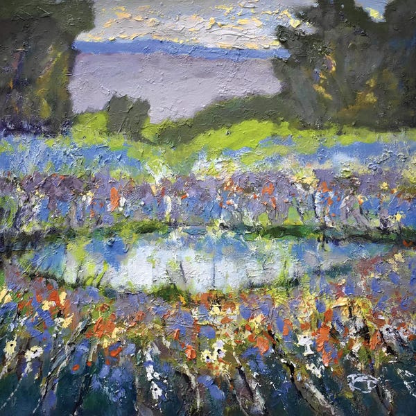 Kip Decker: Foothills Pond by Kip Decker