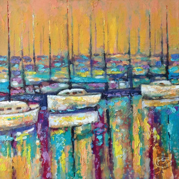 Kip Decker: Harbor Sunrise by Kip Decker