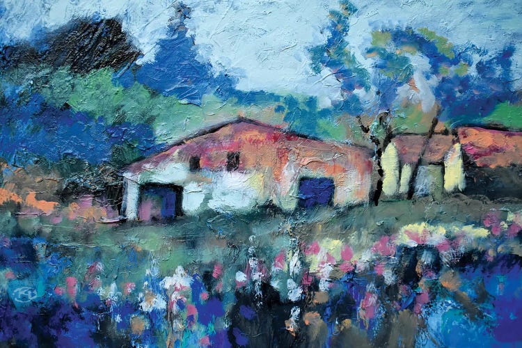 Rusty Barn by Kip Decker wall art