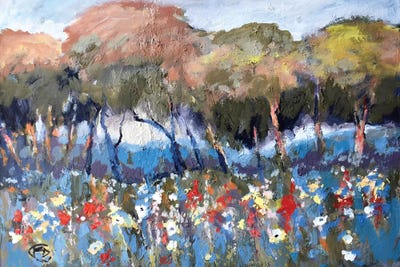 Hillcrest Flowers by Kip Decker canvas print