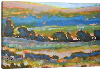 Hillside View Canvas Art Print - Kip Decker
