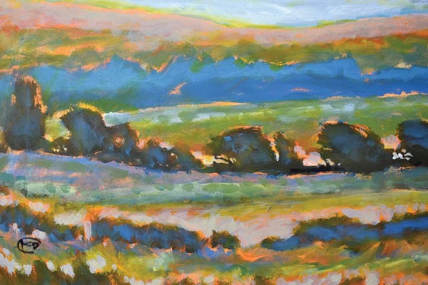 Kip Decker: Hillside View by Kip Decker
