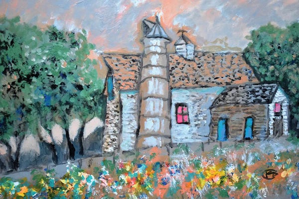 Kip Decker: Old Farm by Kip Decker