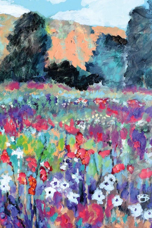 Pasture Flowers by Kip Decker wall art