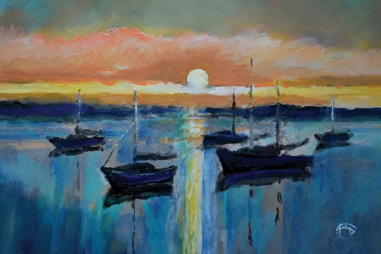 Warm Moon by Kip Decker wall art