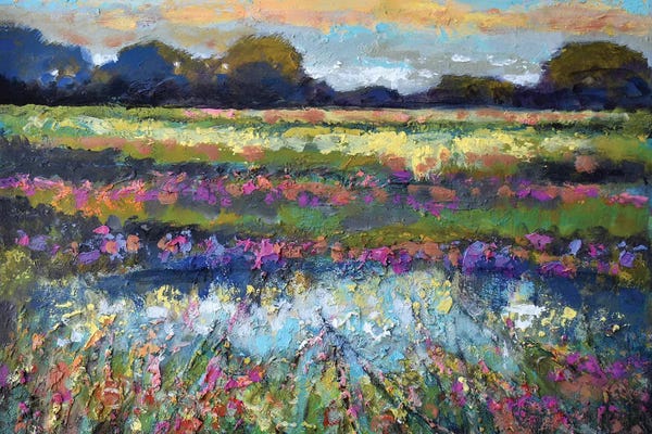 Kip Decker: Pasture Sunrise by Kip Decker