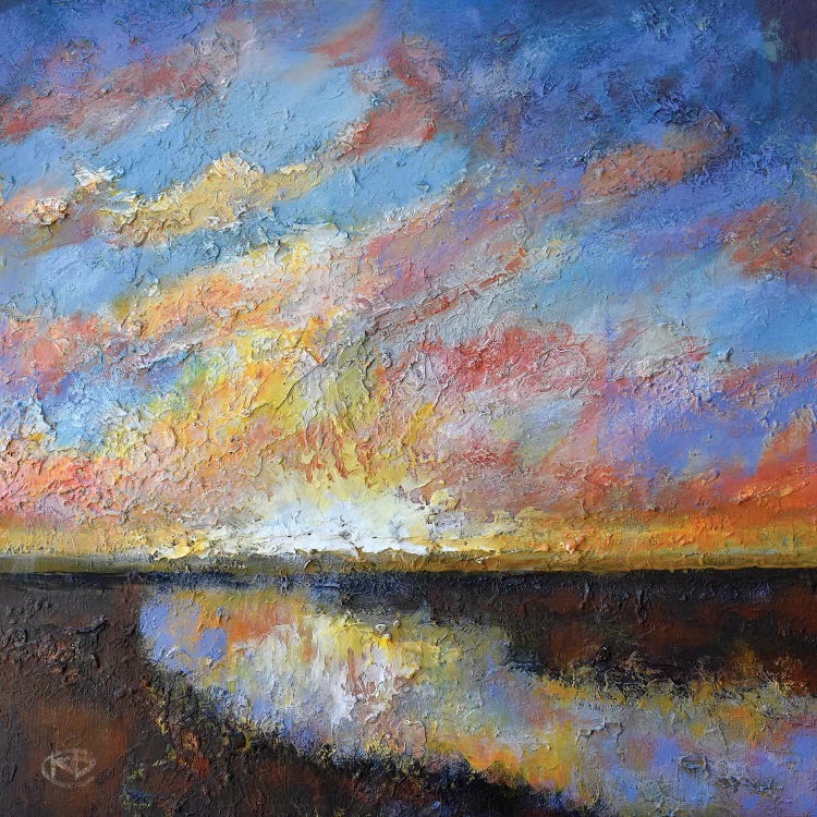 River Sunrise by Kip Decker wall art