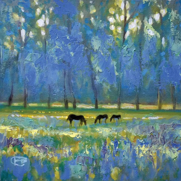 Kip Decker: Three Mares by Kip Decker