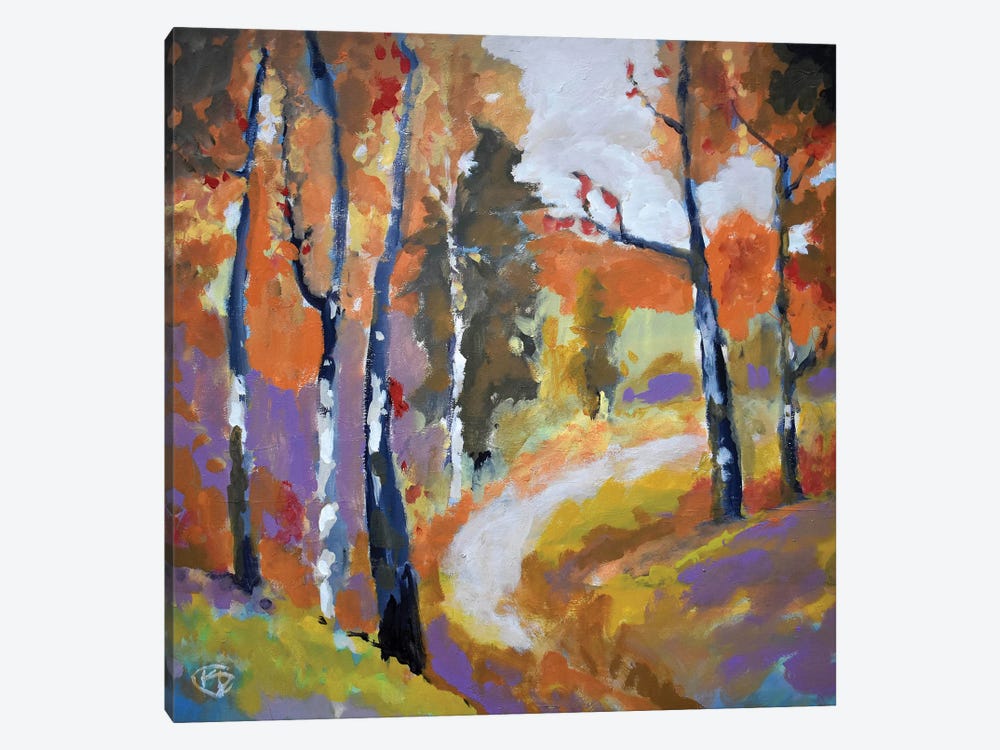 Autumn Trail by Kip Decker 1-piece Canvas Art