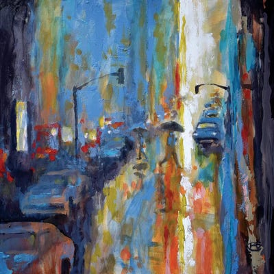 Light Rain by Kip Decker canvas print