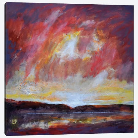 Light On The Lake Canvas Print #KIP53} by Kip Decker Canvas Print