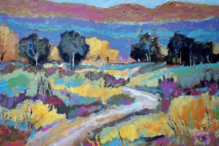 Old Ranch Road by Kip Decker wall art