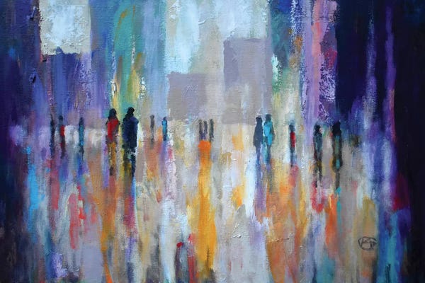 Abstract Landscapes: Meeting Friends by Kip Decker