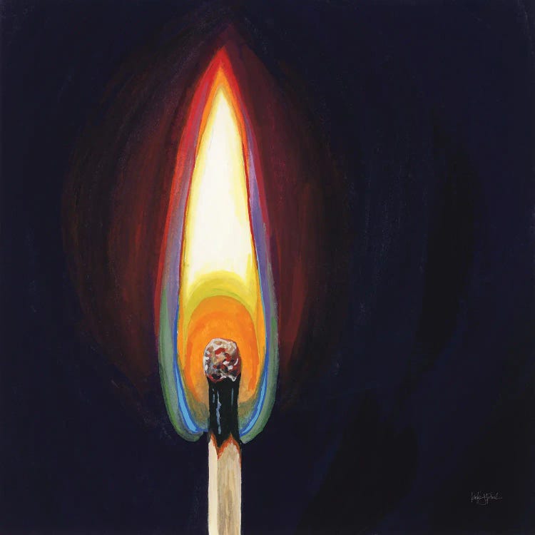 Blowing Out A Match I by Kate Jarvik Birch wall art