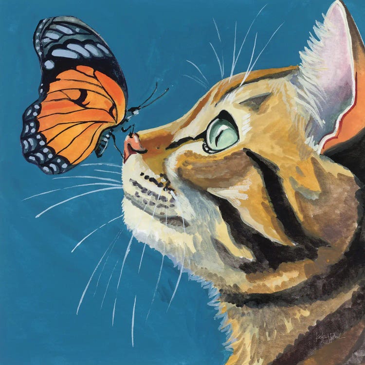 A Close Introduction by Kate Jarvik Birch wall art